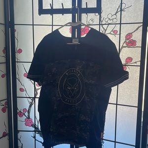 Marvel avenger- black panther scrub shirt